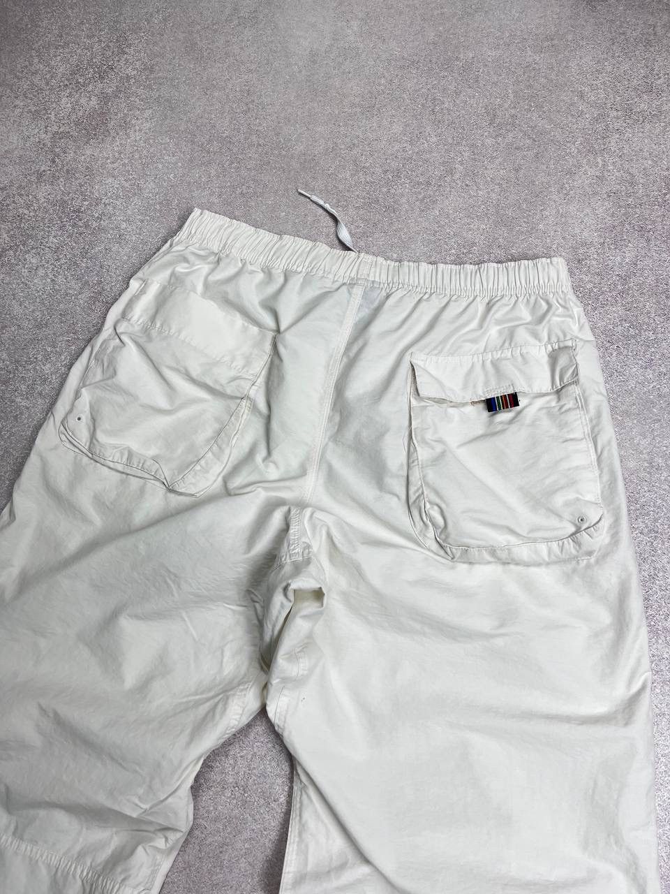 Nike VINTAGE NIKE SWOOSH WHITE TN+ BAGGY TRACK PANTS Y2K M Size US 32 / EU 48 - 5 Thumbnail