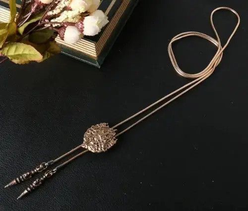 Cowboy Equipment Relief Dragon Decors Bolo Tie Size ONE SIZE - 3 Thumbnail