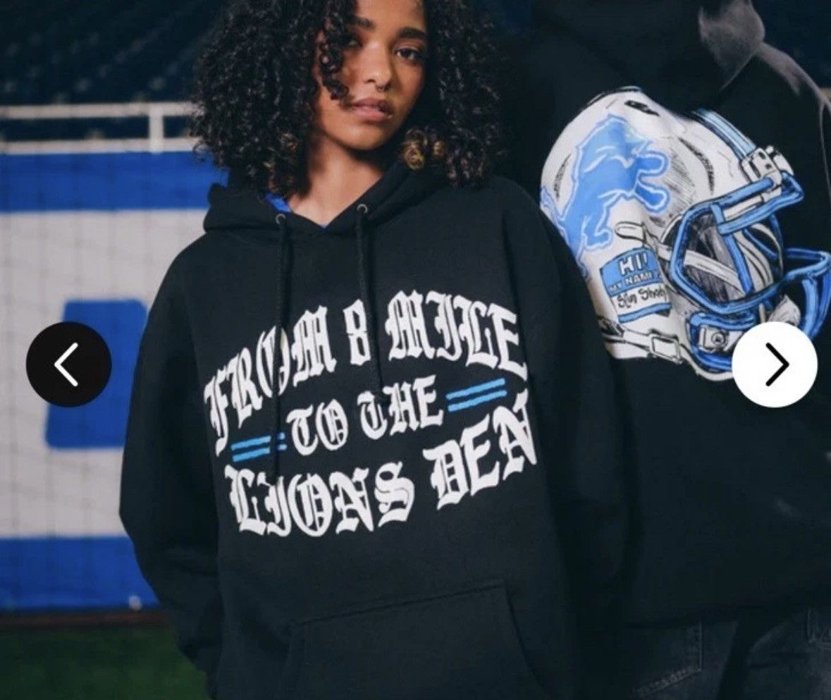 Eminem Eminem x Detroit Lions Hoodie “From 8 Mile to the Lions Den” Size US M / EU 48-50 / 2 - 7 Thumbnail