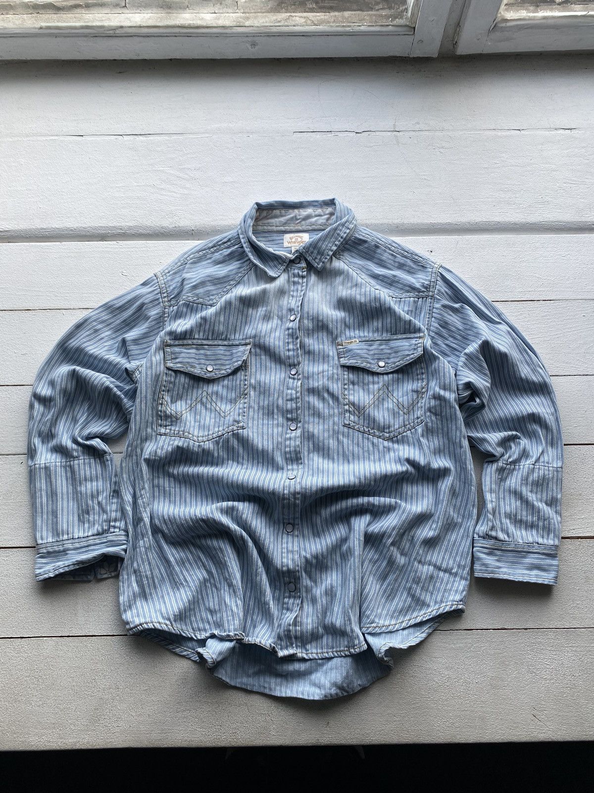 Billabong × Vintage × Wrangler 🔥Wrangler x Billabong Striped Button Up Shirt VNTG rare y2k Size US M / EU 48-50 / 2 - 1 Thumbnail