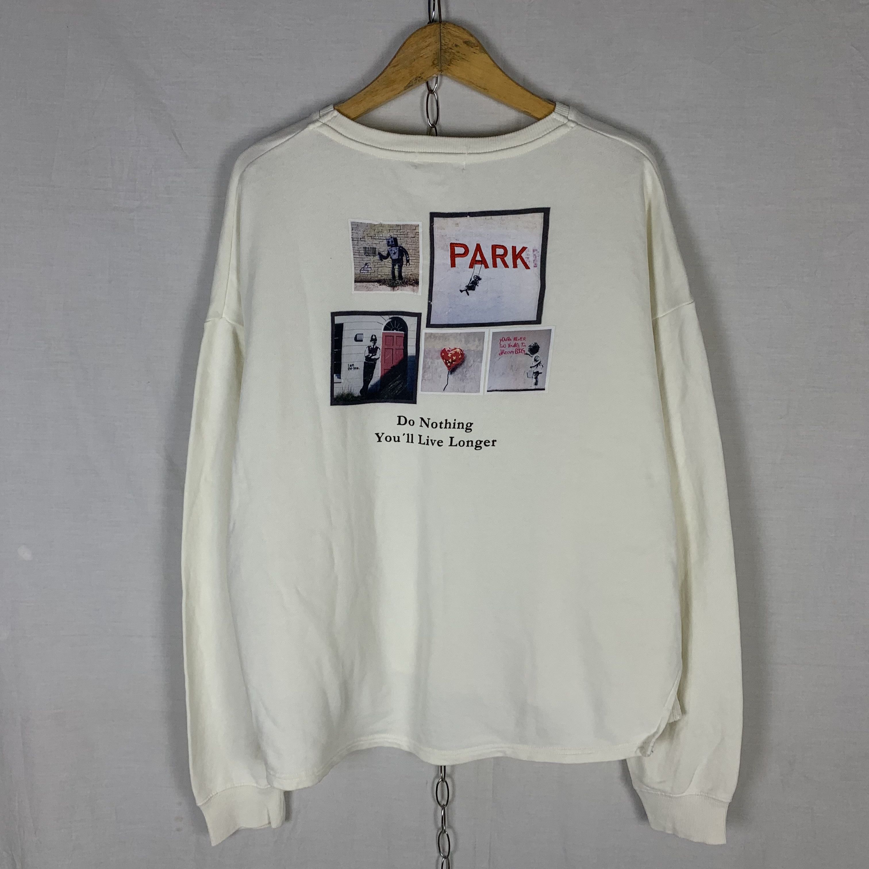 Japanese Brand Brandalised Sweatshirt Oversized Size US L / EU 52-54 / 3 - 1 Thumbnail
