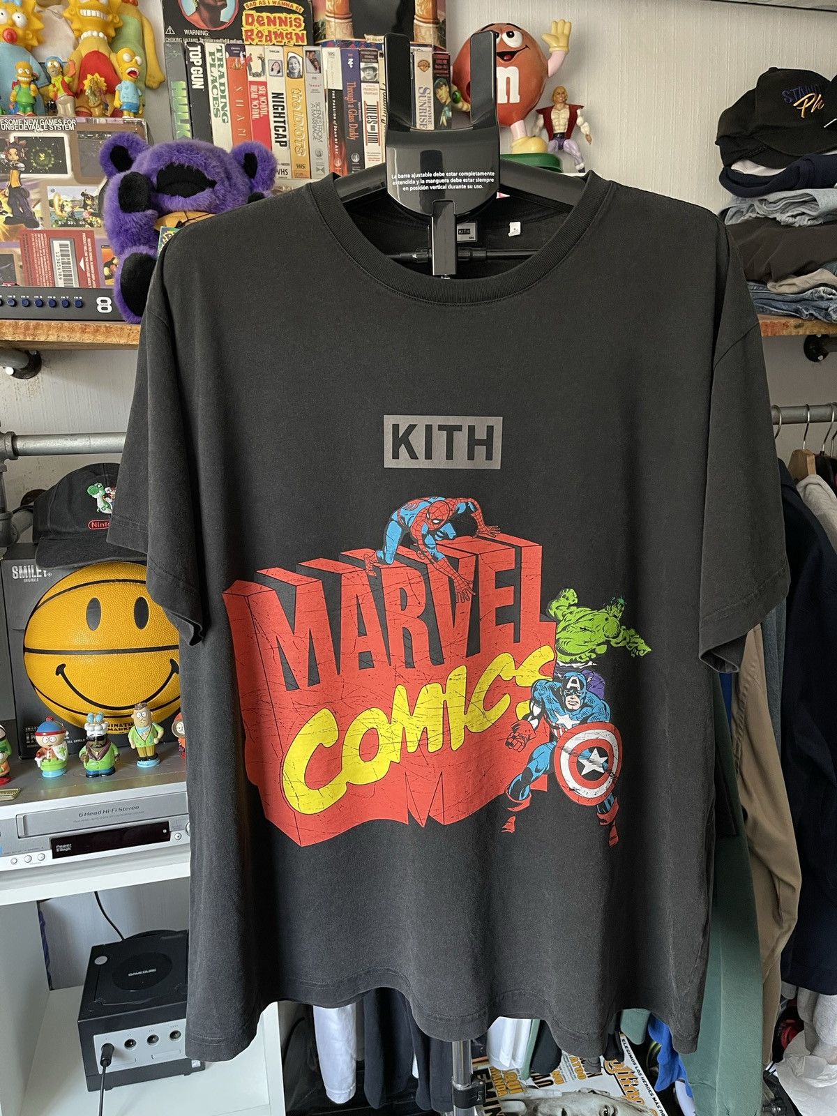 Kith Kith Marvel Spider-Man Allies Vintage Tee Size XSmall, DS