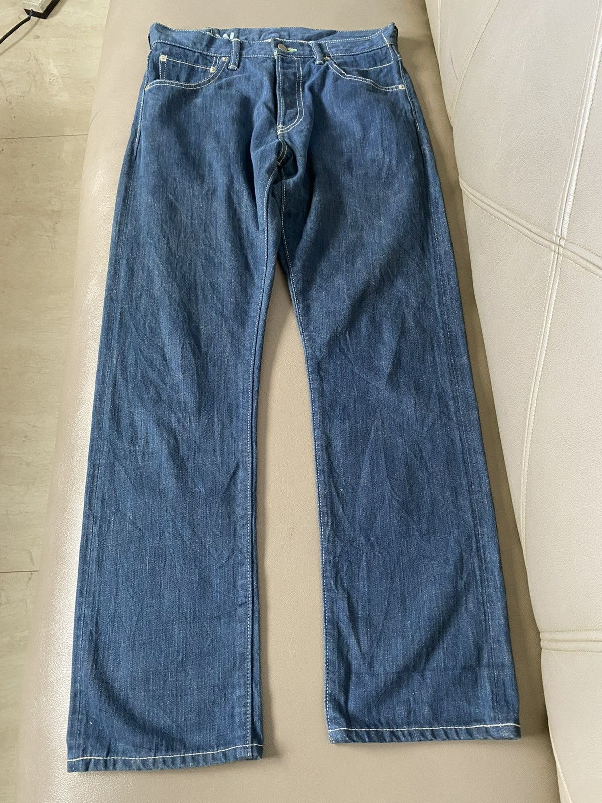 Visvim Visvim denim pants selvedge 01.20W Size US 30 / EU 46 - 1 Thumbnail