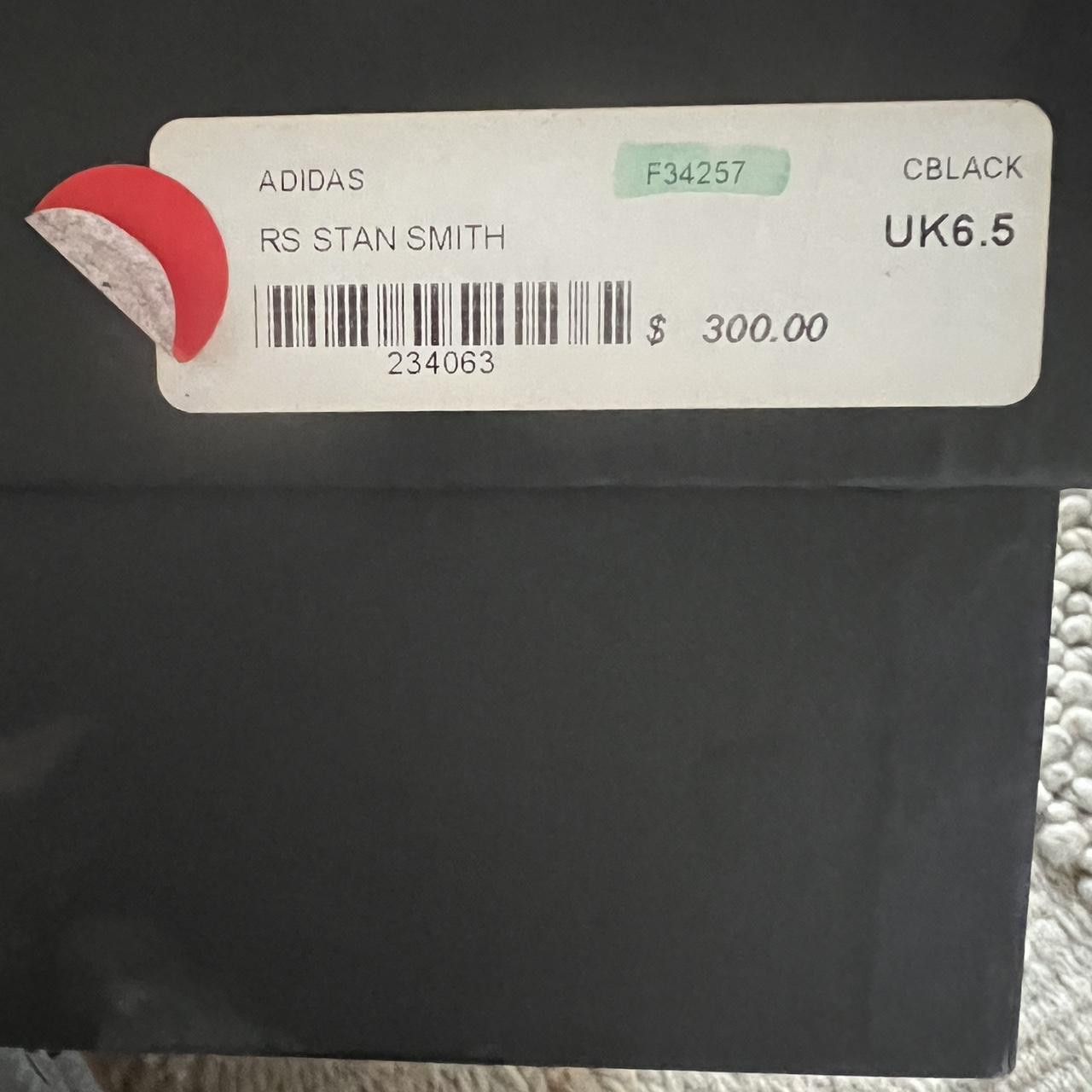 Raf Simons 【RAF SIMONS x ADIDAS】Black Stan Smith Sneakers Size US 6.5 / EU 39-40 - 3 Thumbnail