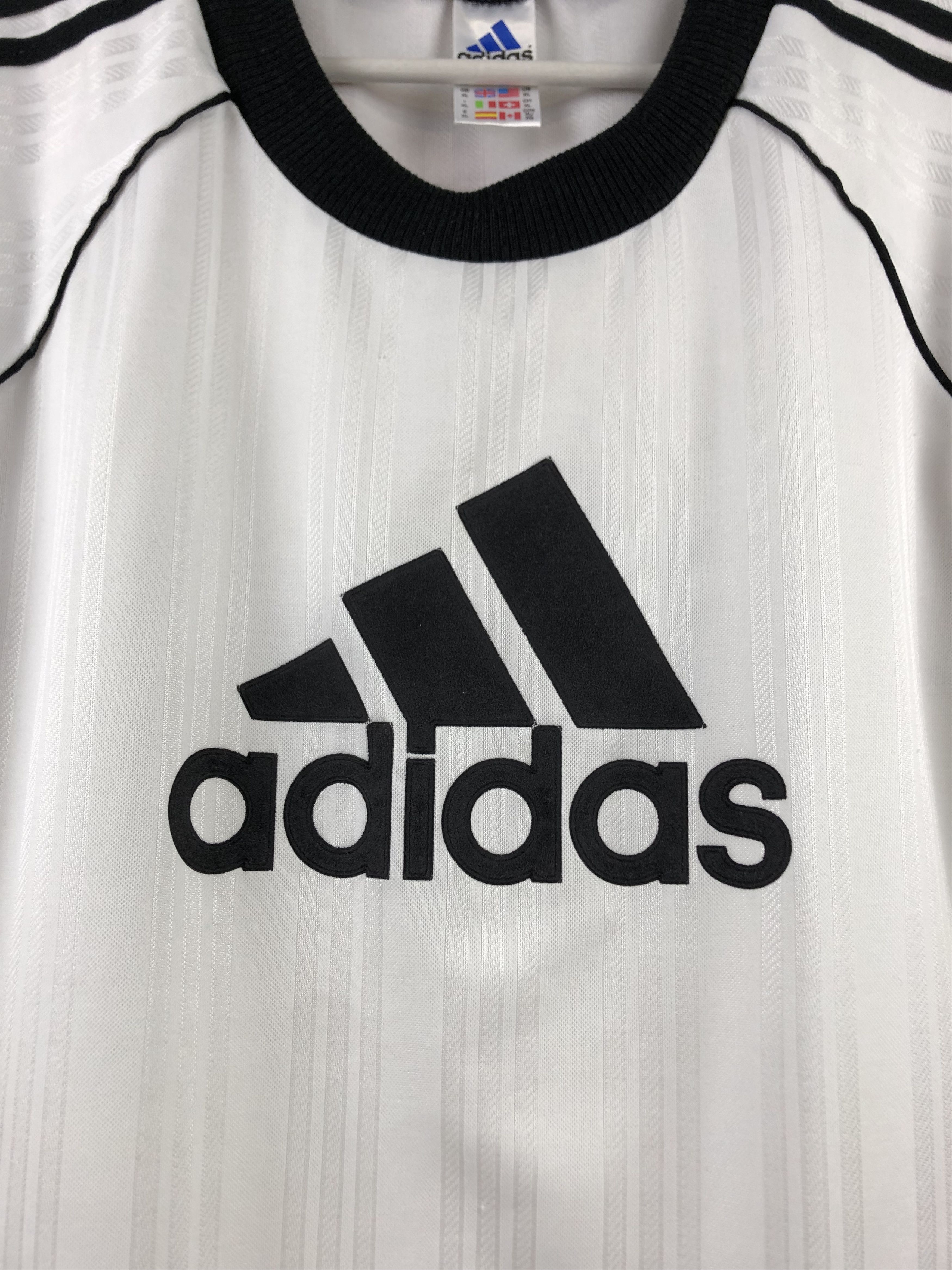 Adidas Vintage Football Template Shirt Soccer Jersey Big Logo Rare Size US XL / EU 56 / 4 - 5 Thumbnail