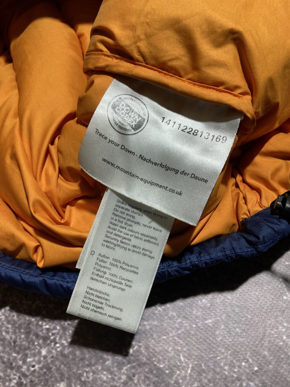 Mountain Equipment Mountain Equipment Lightline Down Puffer Blue Chunky Jacket Size US M / EU 48-50 / 2 - 12 Thumbnail