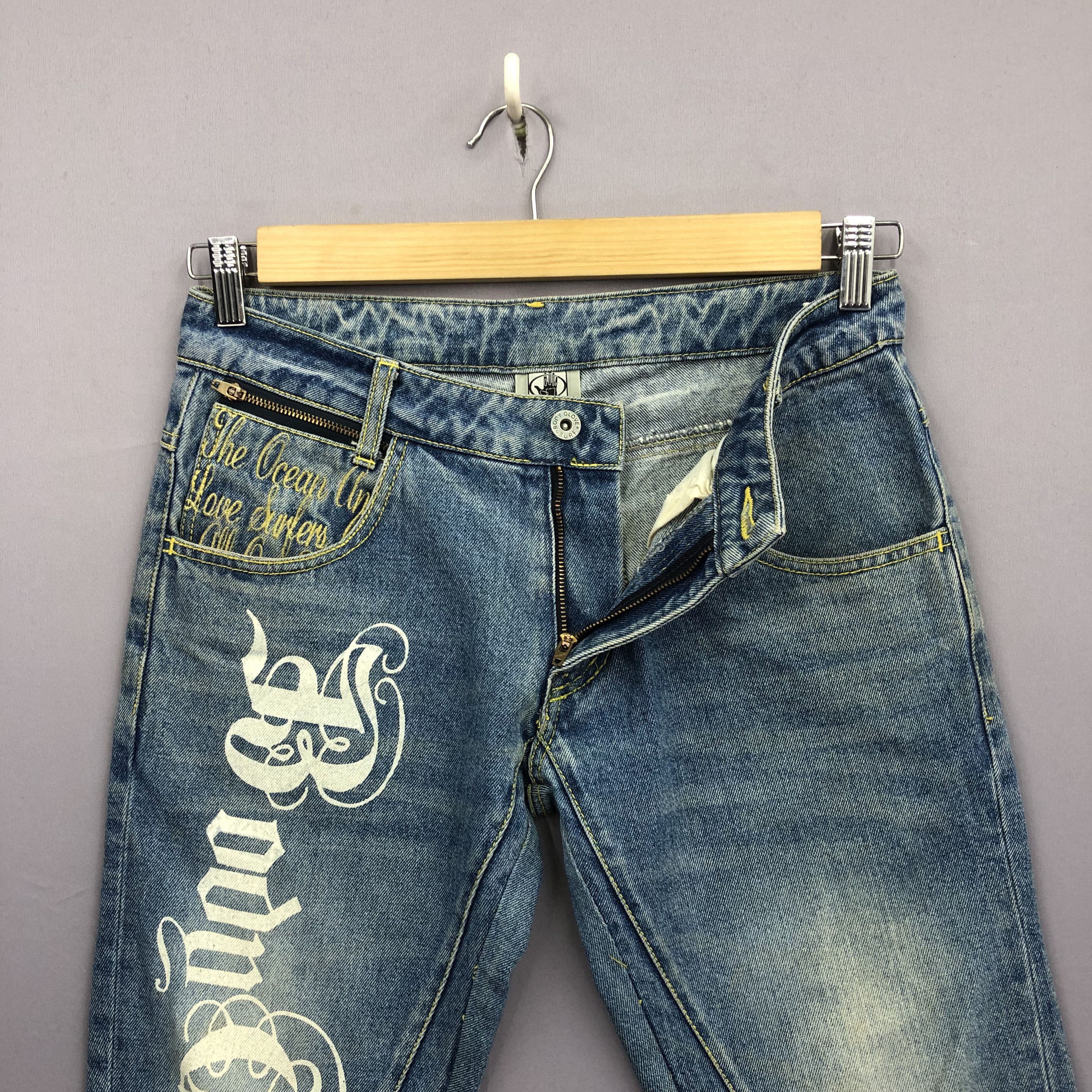 Body Glove Vintage 90s Body Glove Faded Light Wash Surfwear Jeans Denim Size US 30 / EU 46 - 7 Thumbnail