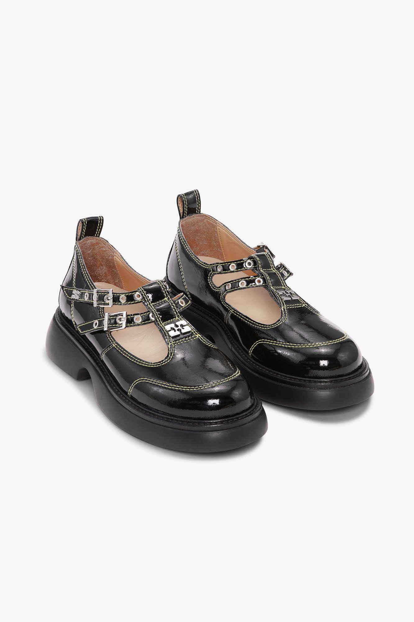 Ganni Ganni Mary Jane Sandals Size US 10 / IT 40 - 1 Thumbnail