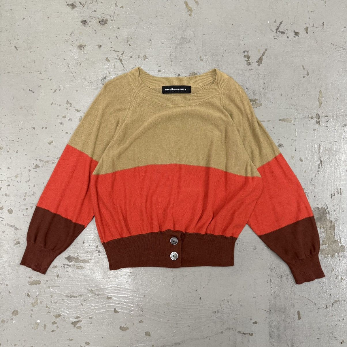 Issey Miyake Mercibeaucoup Issey Miyake Multicolour Top Size S / US 4 / IT 40 - 1 Thumbnail