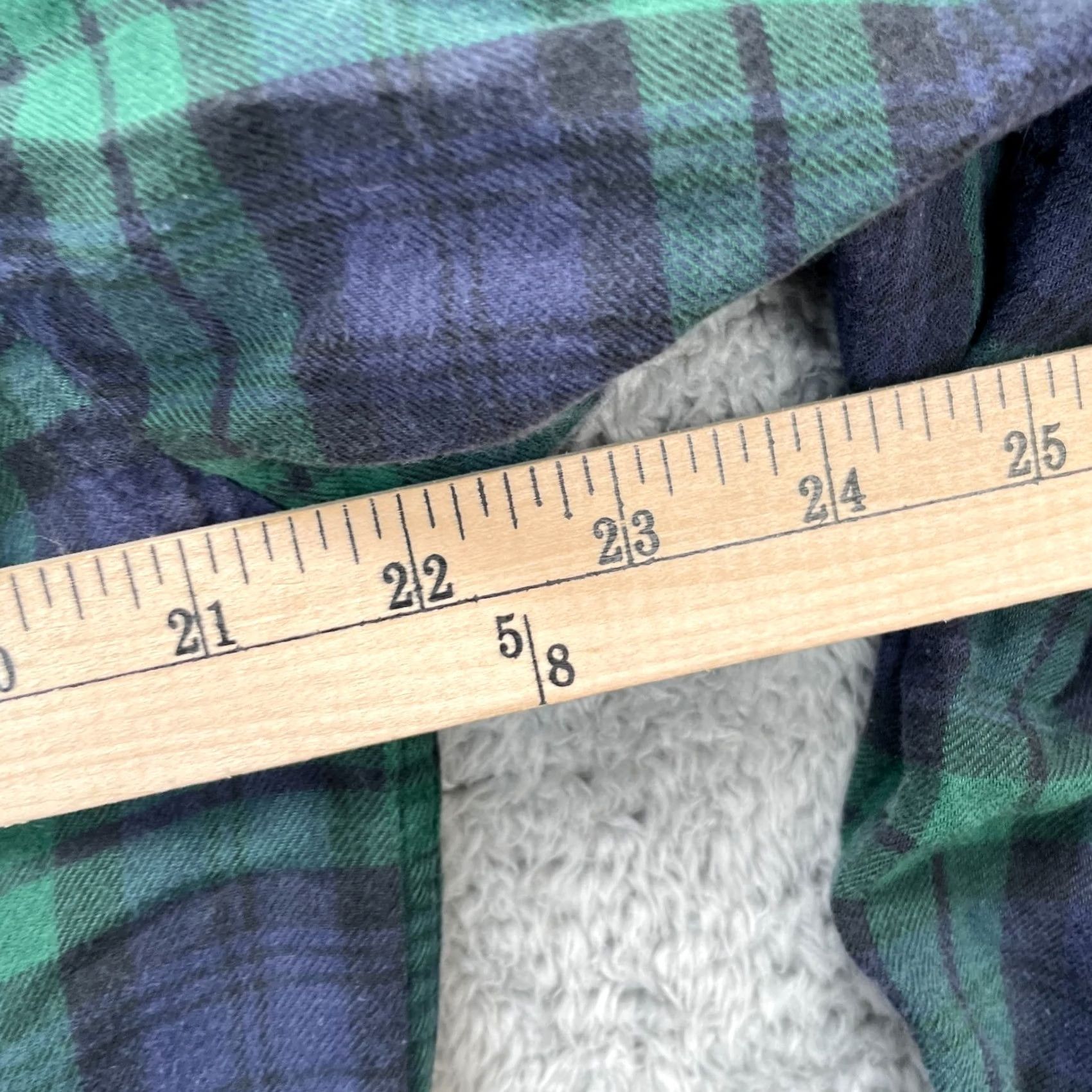 Uniqlo Uniqlo Shirt Womens XS Green Plaid Flannel Button-Up Cotton Pleated Casual Workwear Size XS / US 0-2 / IT 36-38 - 8 Thumbnail