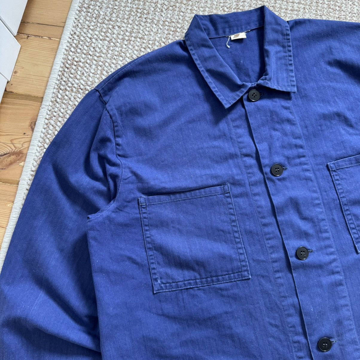 Le Laboureur Sun faded french hbt vintage works sanfor jacket Size US L / EU 52-54 / 3 - 4 Thumbnail