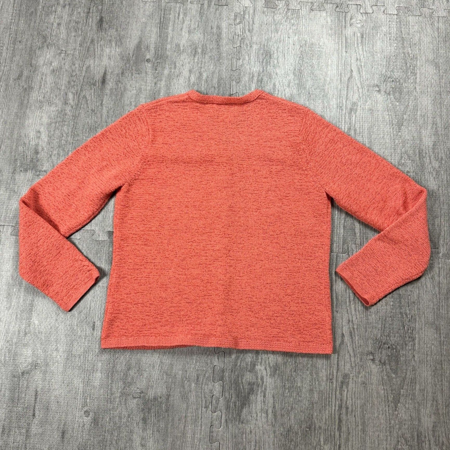 Pendleton Pendleton Women's Cardigan Knit V-Neck Sweater Pink Coral Button Front M Size M / US 6-8 / IT 42-44 - 5 Thumbnail