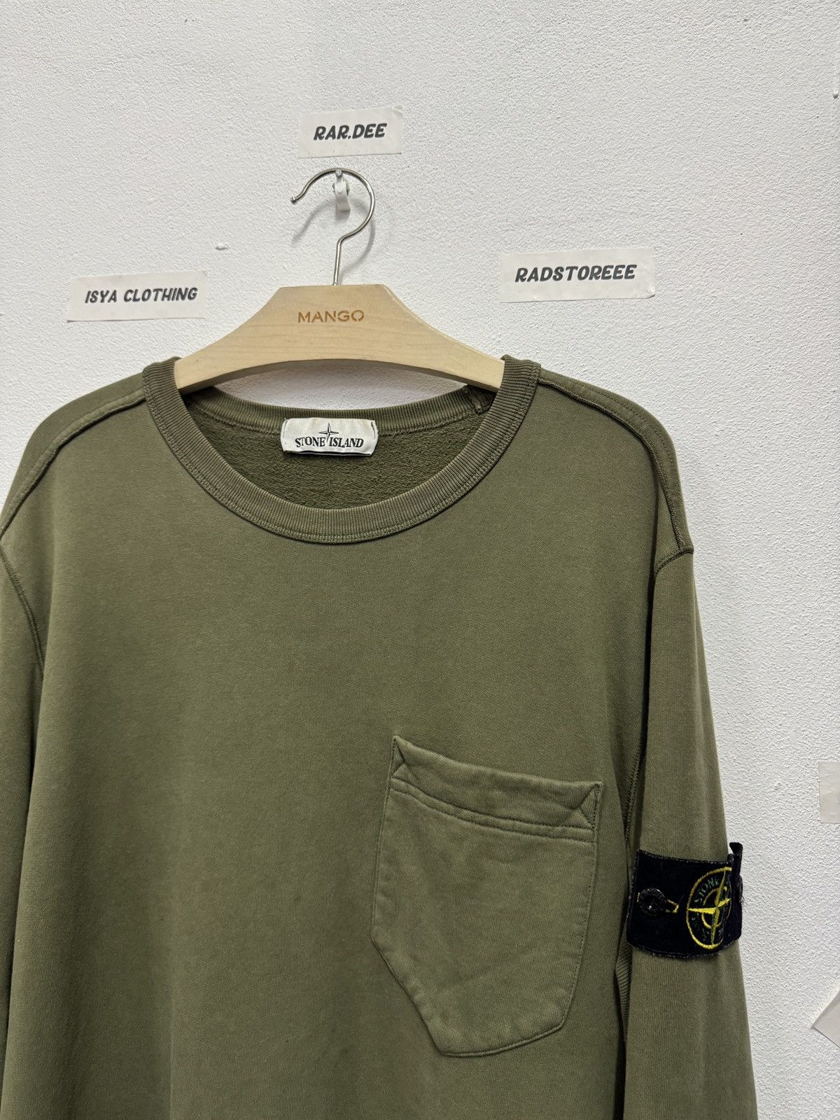 Stone Island Stone Island Pocket Sweatshirt Size US L / EU 52-54 / 3 - 2 Thumbnail