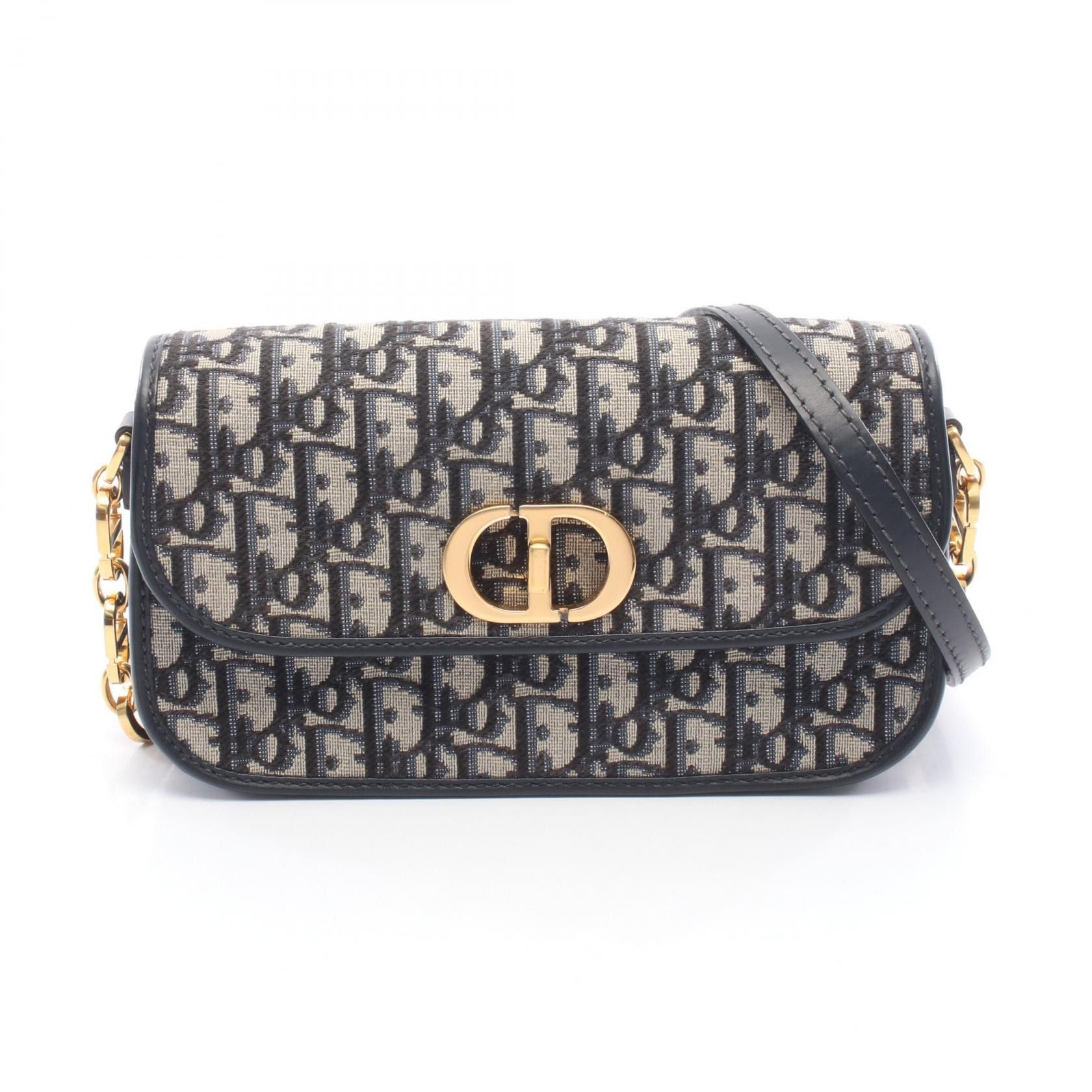 Dior Dior Dior 30 MONTAIGNE Oblique Canvas Leather Shoulder Bag Textile Shoulder Bag M9260UTZR-M928 DUTY FREE for USA Size ONE SIZE - 1 Thumbnail