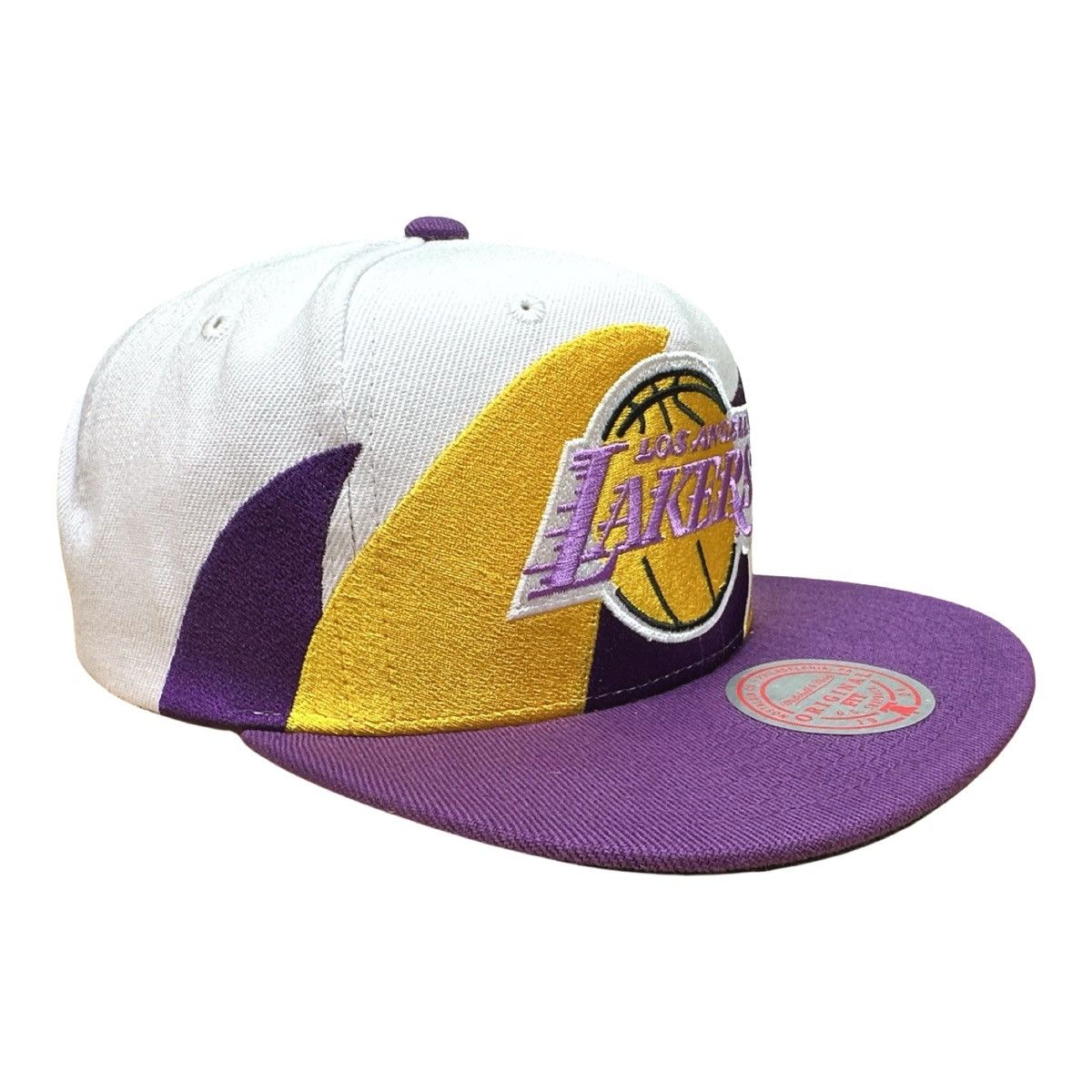 Mitchell & Ness × NBA Mitchell & Ness L.A. Lakers Shark Tooth SnapBack Size ONE SIZE - 2 Thumbnail