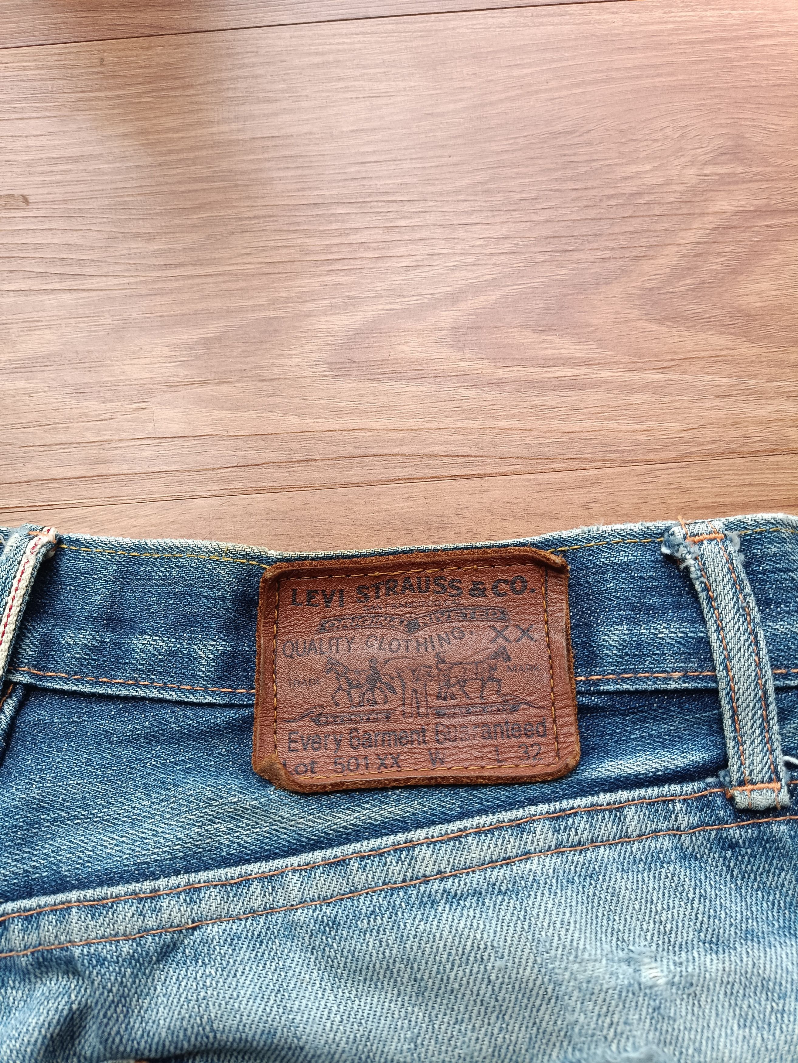 Levi's × Levi's Vintage Clothing Levis 501xx dessert denim Size US 30 / EU 46 - 5 Thumbnail