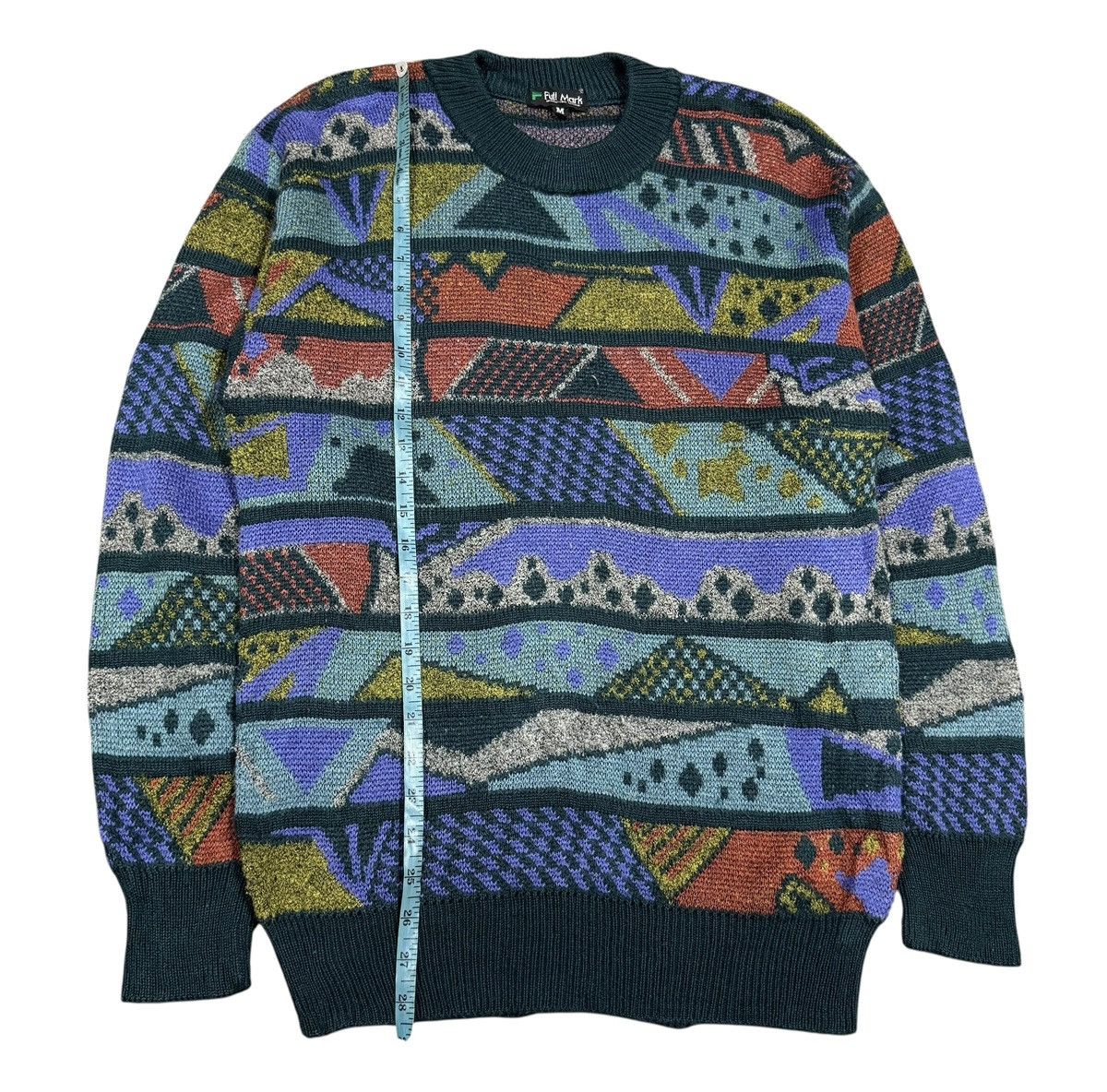 Aran Isles Knitwear Vtg🔥Fullmark 3d Knitwear Pullover Mohair Blend Size US M / EU 48-50 / 2 - 18 Thumbnail