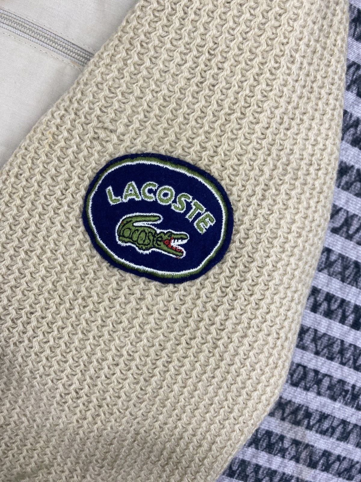 Lacoste Vintage Beige Lacoste Puffer Jacket Size US M / EU 48-50 / 2 - 7 Thumbnail