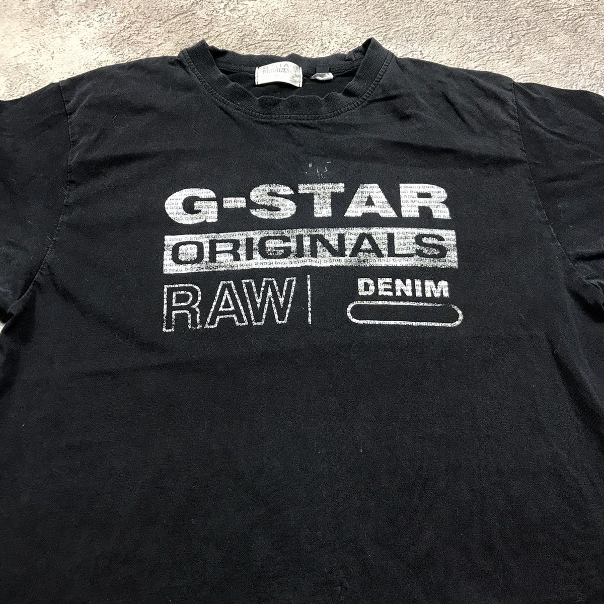 Vintage Vintage 90s G-Star Raw Graphic Tee Streetwear Skate Boxy L Size US L / EU 52-54 / 3 - 3 Thumbnail