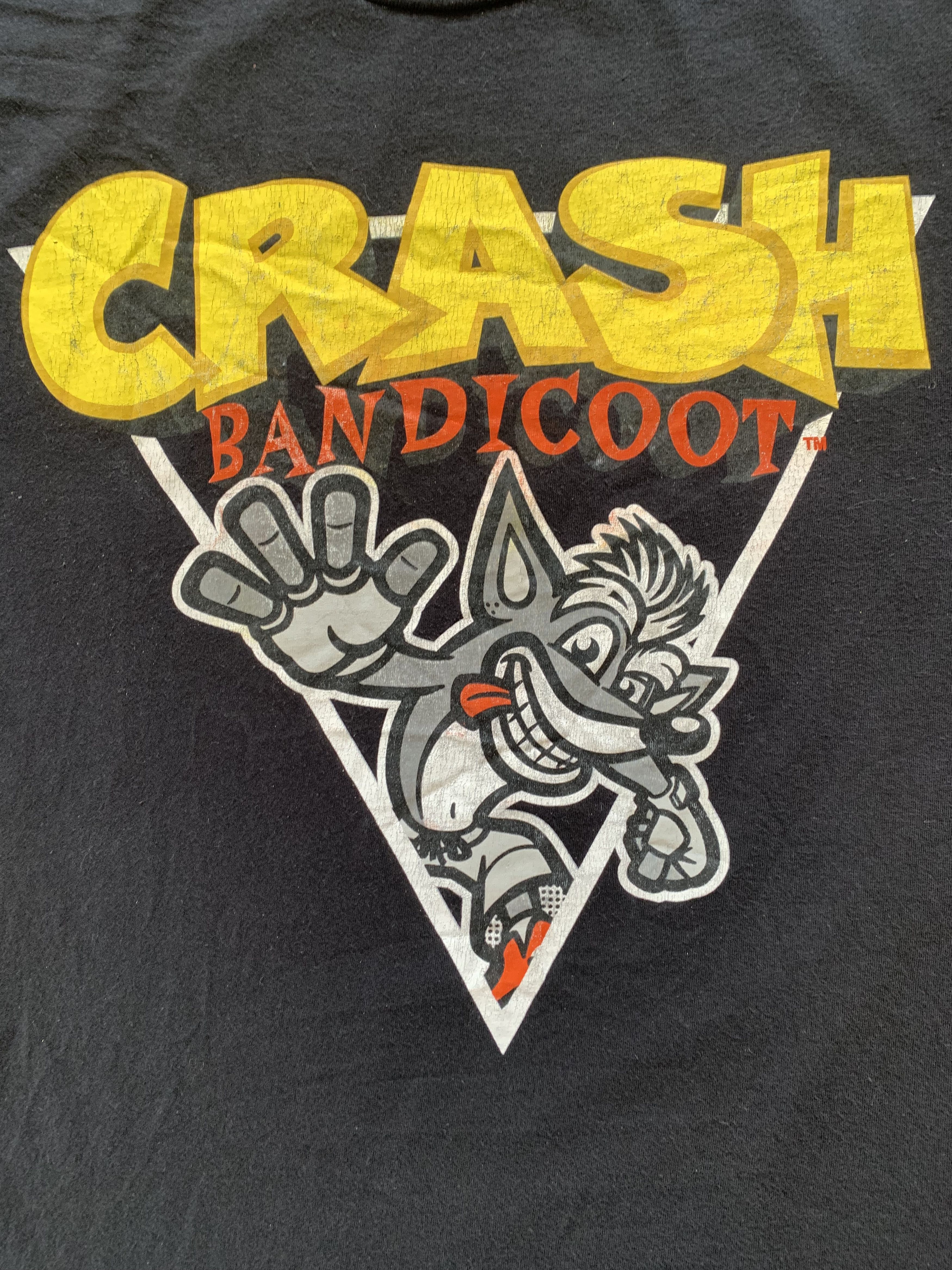 Cartoon Network × Vintage Crash Bandicoot Vintage T-Shirt Size US S / EU 44-46 / 1 - 6 Thumbnail