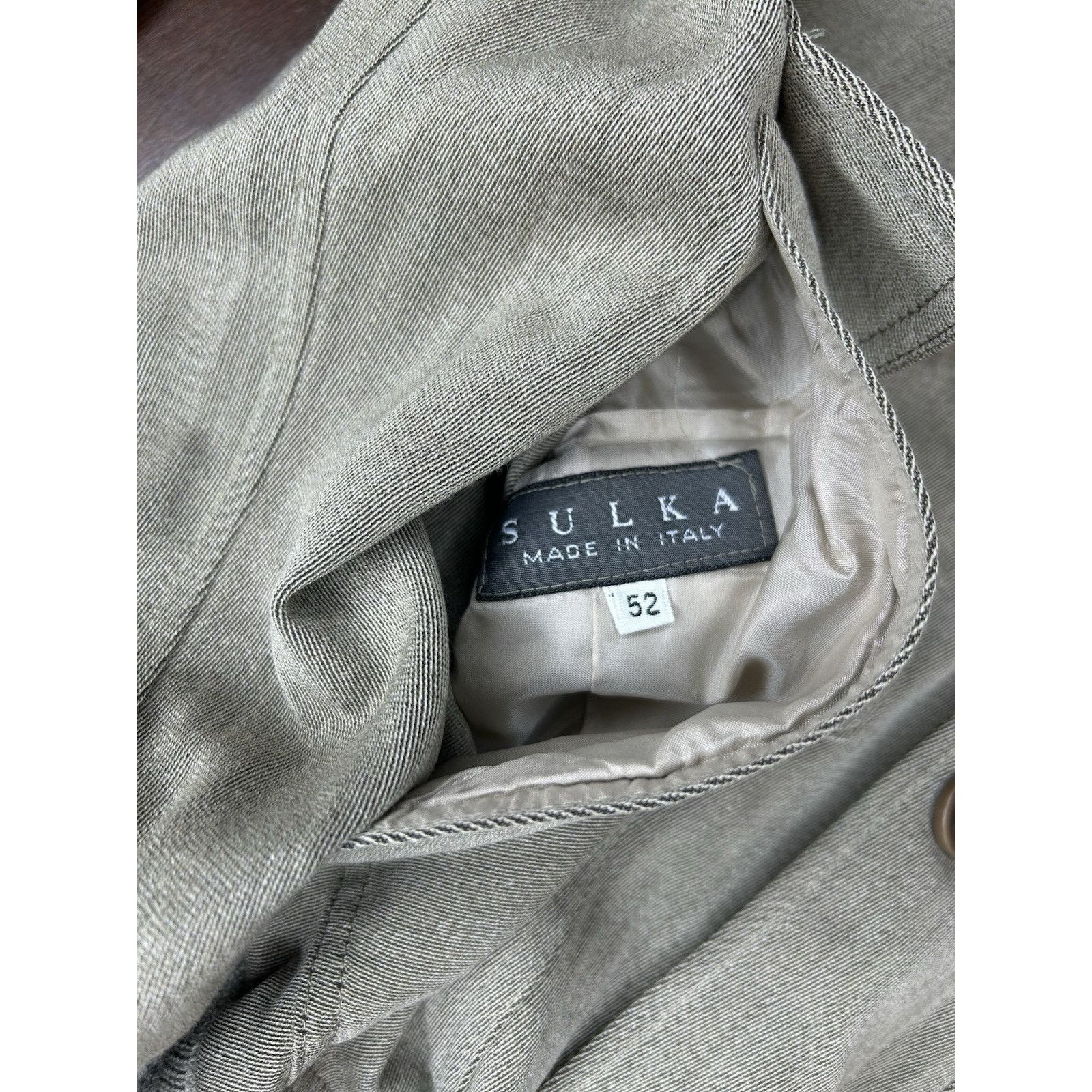 Sulka VTG Sulka Italy Houndstooth Wool Cashmere Reversible Jacket Size US L / EU 52-54 / 3 - 5 Thumbnail