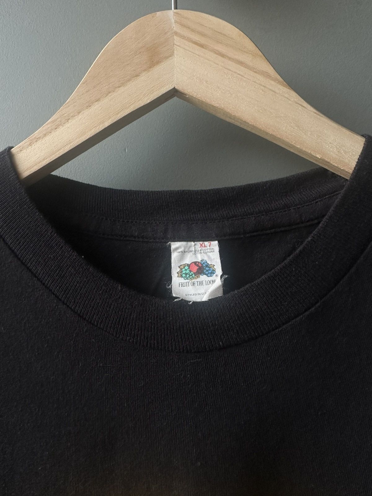 Fruit Of The Loom Batman Logo DC Comics Warner Graphic Tee 90s 80s Size US XL / EU 56 / 4 - 3 Thumbnail