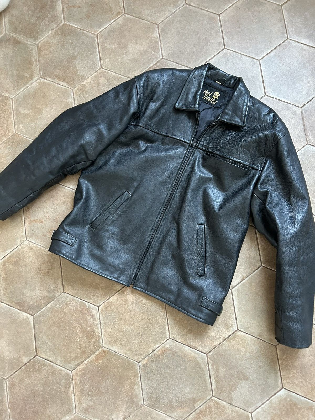Japanese Brand Vintage Real Leather Biker Jacket Schott avirex Size US L / EU 52-54 / 3 - 2 Thumbnail