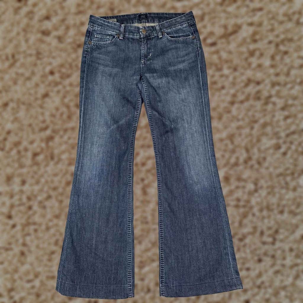 Citizens Of Humanity Citizens of Humanity Jeans Flared Womens 28 Regular Blue Medium Wash Low Rise Stretch 5-Pocket Denim Modern Vintage? Size 28" / US 6 / IT 42 - 1 Thumbnail