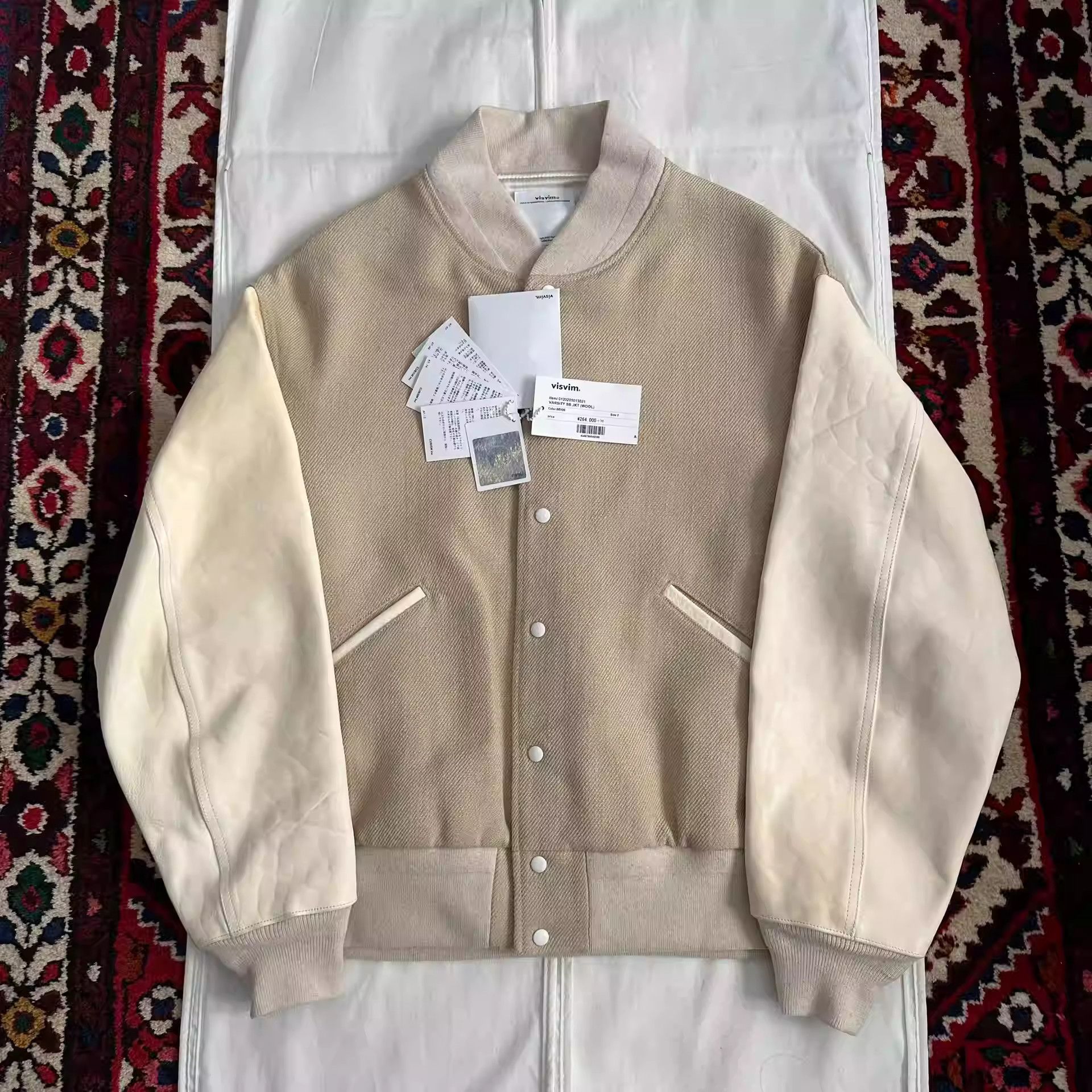 VISVIM 20AW VARSITY SB JKT - www.benaras.co