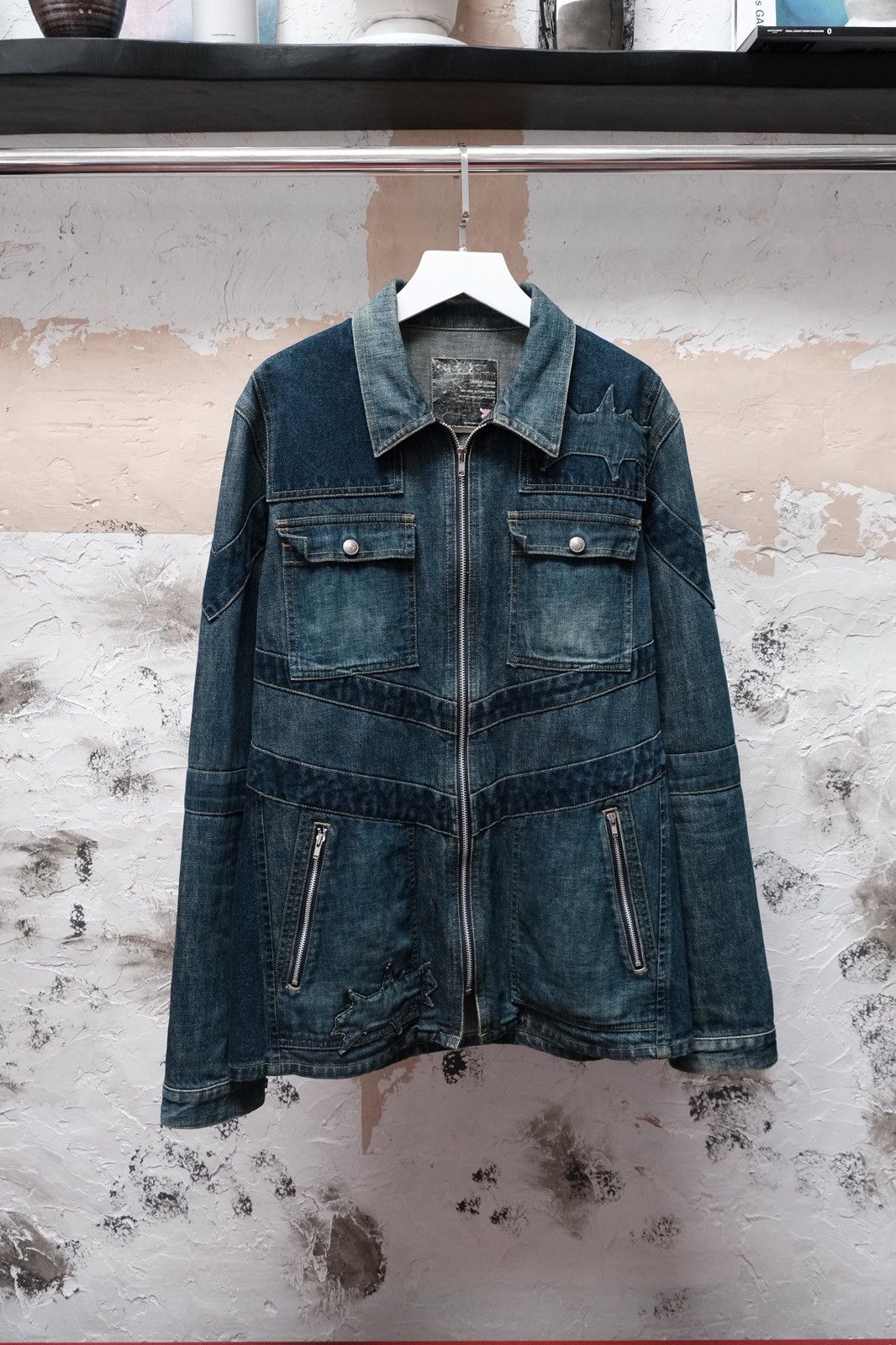 Undercover AW01 Undercover DAVF Denim Jacket | Grailed