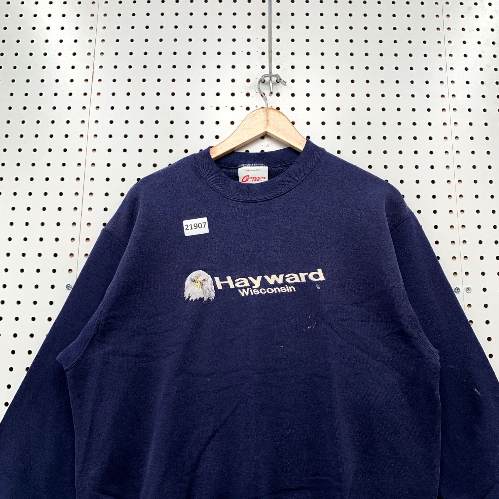 Vintage Vintage Hayward Sweatshirt Navy Blue Mens Large Crewneck Eagle Size US L / EU 52-54 / 3 - 5 Thumbnail