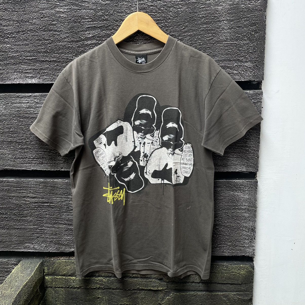 Stussy × Vintage Stussy Leave Me Alone Vintage tee Size US M / EU 48-50 / 2 - 1 Thumbnail