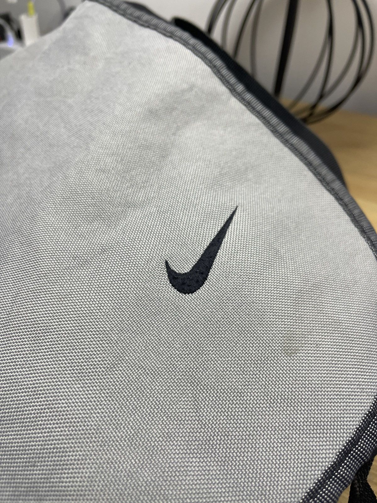 Nike × Vintage Nike Vintage BASIC Logo School Bag 90’s Size ONE SIZE - 10 Thumbnail