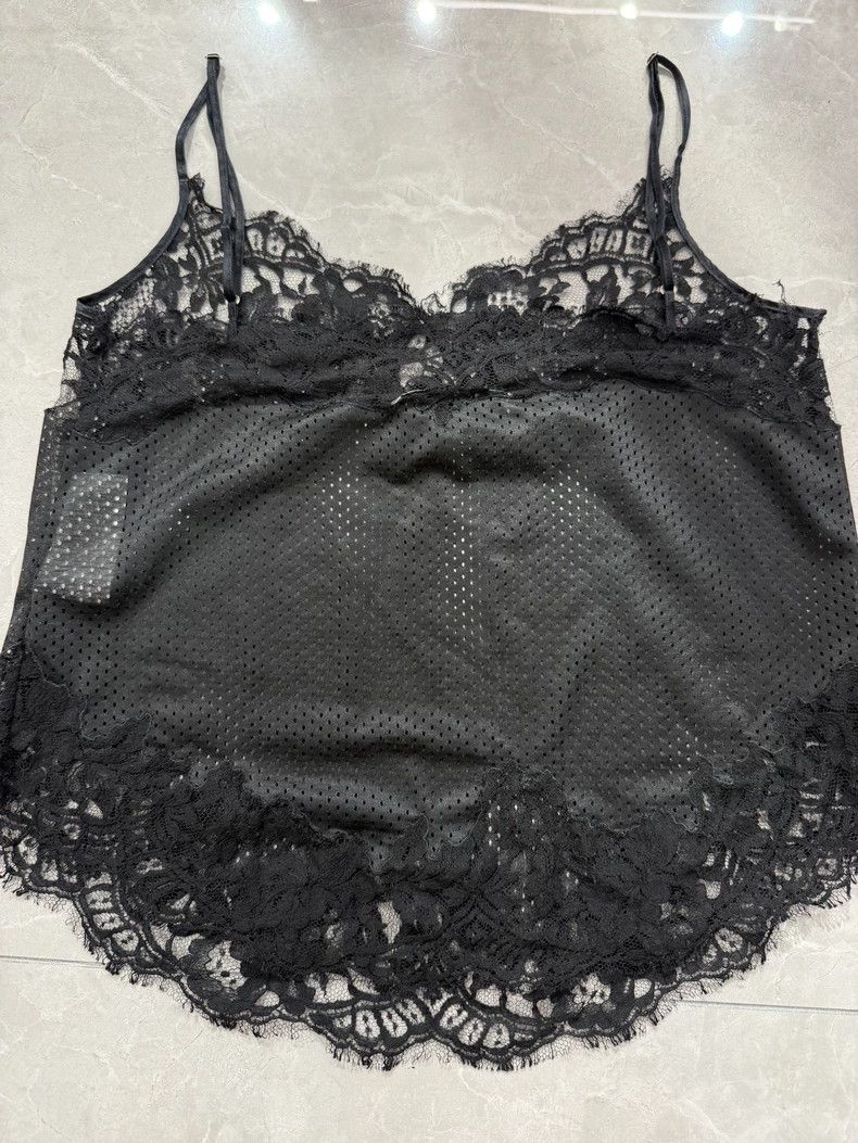 Givenchy Givenchy Size40 Black Lace Camisole, Size 40 Size XS / US 0-2 / IT 36-38 - 4 Thumbnail