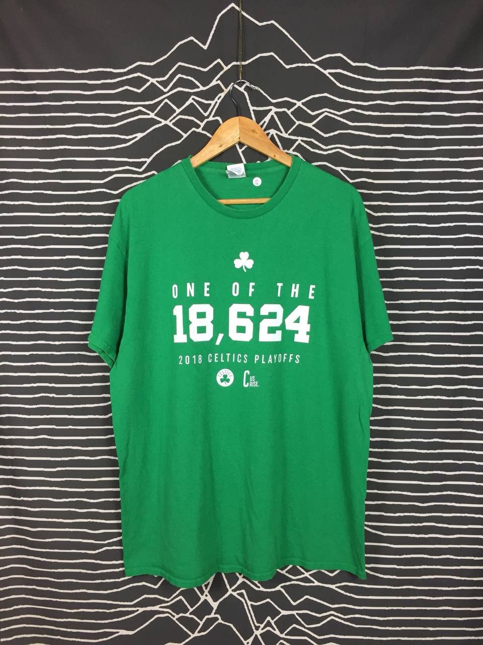 NBA × Sports Specialties × Vintage Vtg Y2K Boston Celtics 2018 NBA Playoffs Tee Size US XL / EU 56 / 4 - 1 Thumbnail