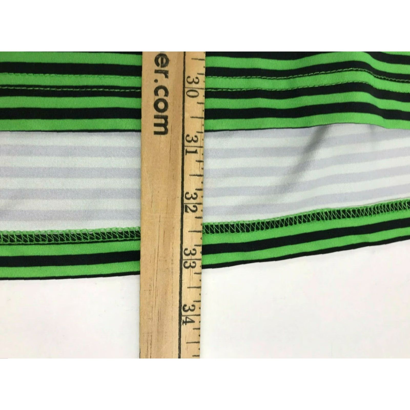 Vintage TABASCO Sport Polo Shirt Size L Green Black Striped 1/4 Button Up Short Sleeve Mens Regular Size US L / EU 52-54 / 3 - 4 Thumbnail