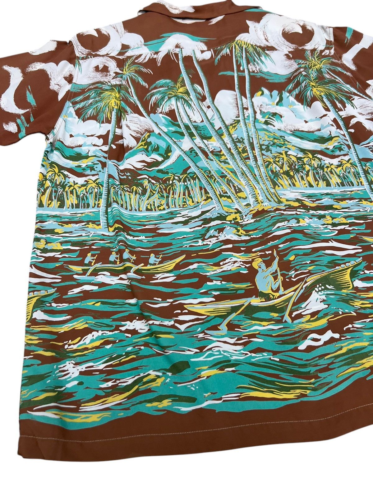Sun Surf Kihi Kihi Sportswear X Sun Surf Canoe Racing Hawaiian Shirt Size US S / EU 44-46 / 1 - 17 Thumbnail