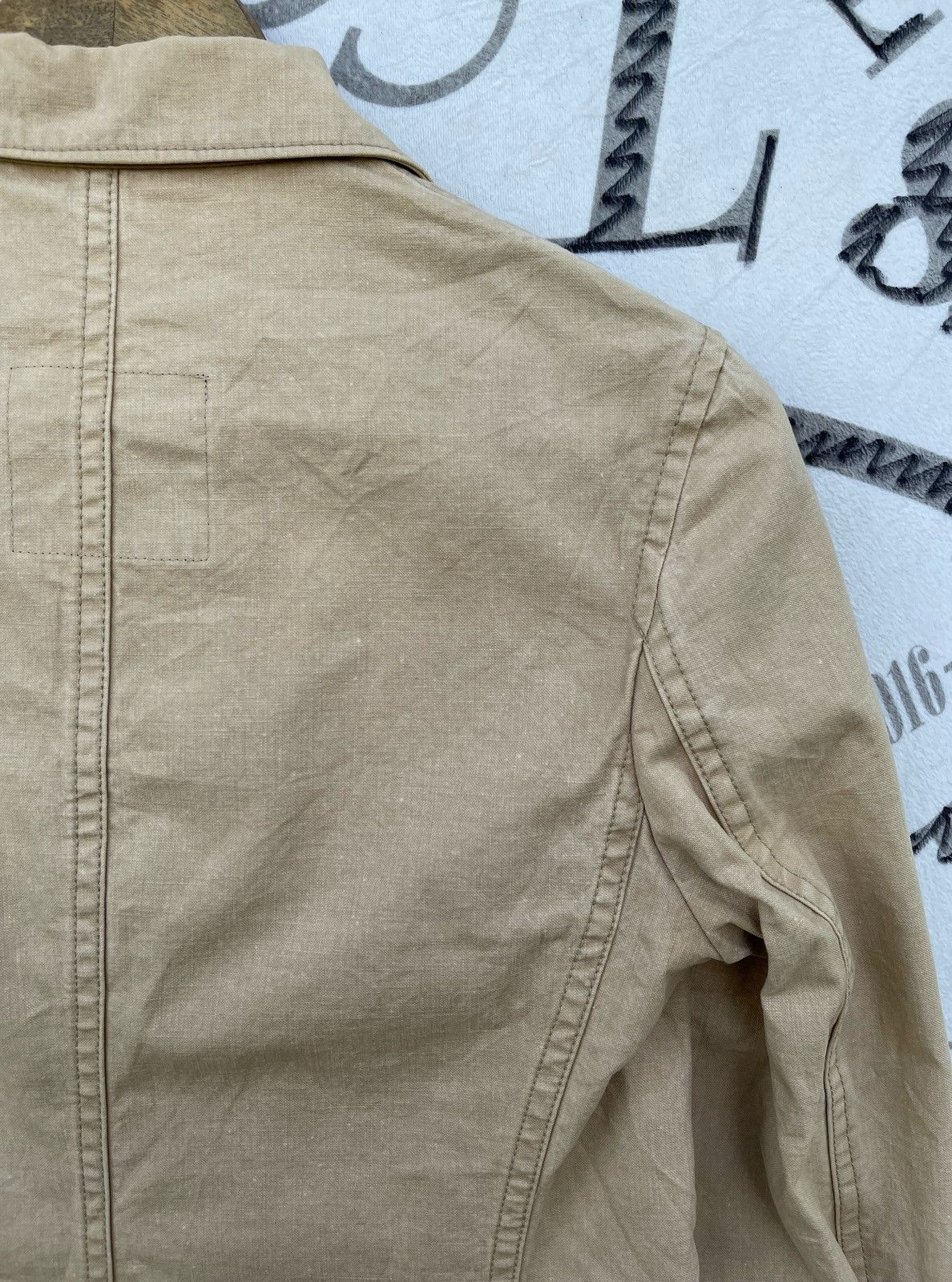 Yohji Yamamoto 🔥Vintage Yohji Yamamoto Y's Cotton Button Jacket Size US S / EU 44-46 / 1 - 14 Thumbnail
