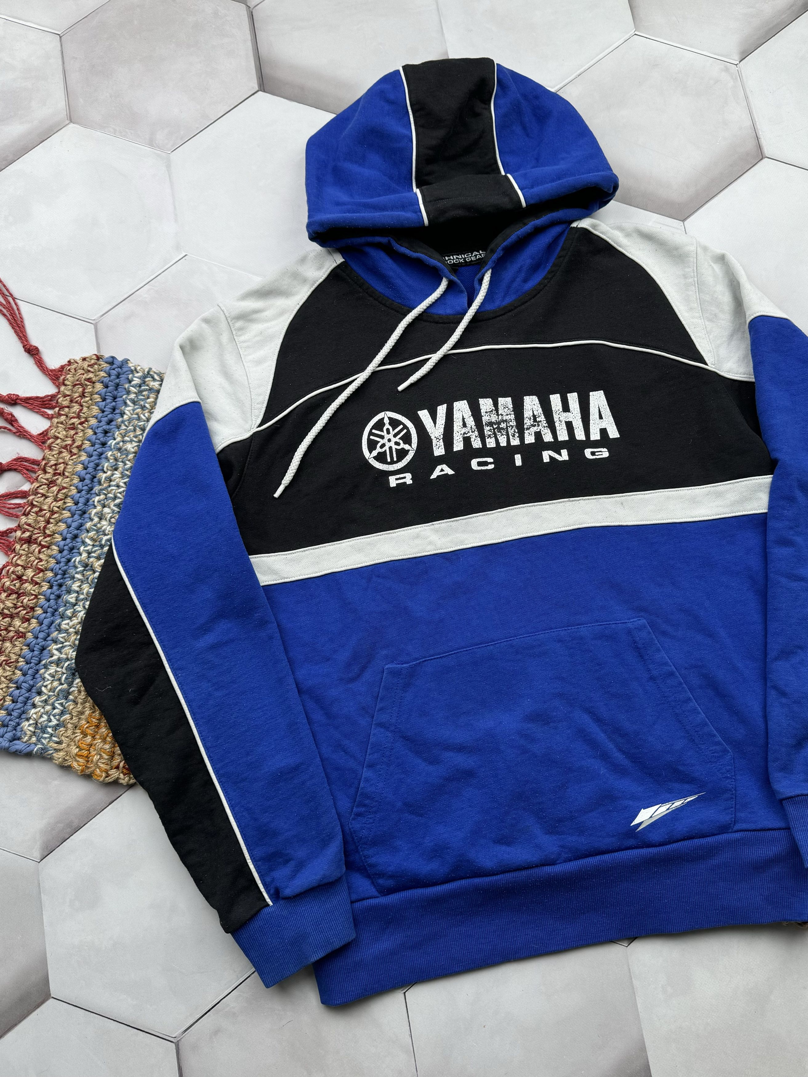Vintage Yamaha 90's Racing Hoodie Size US XL / EU 56 / 4 - 2 Thumbnail