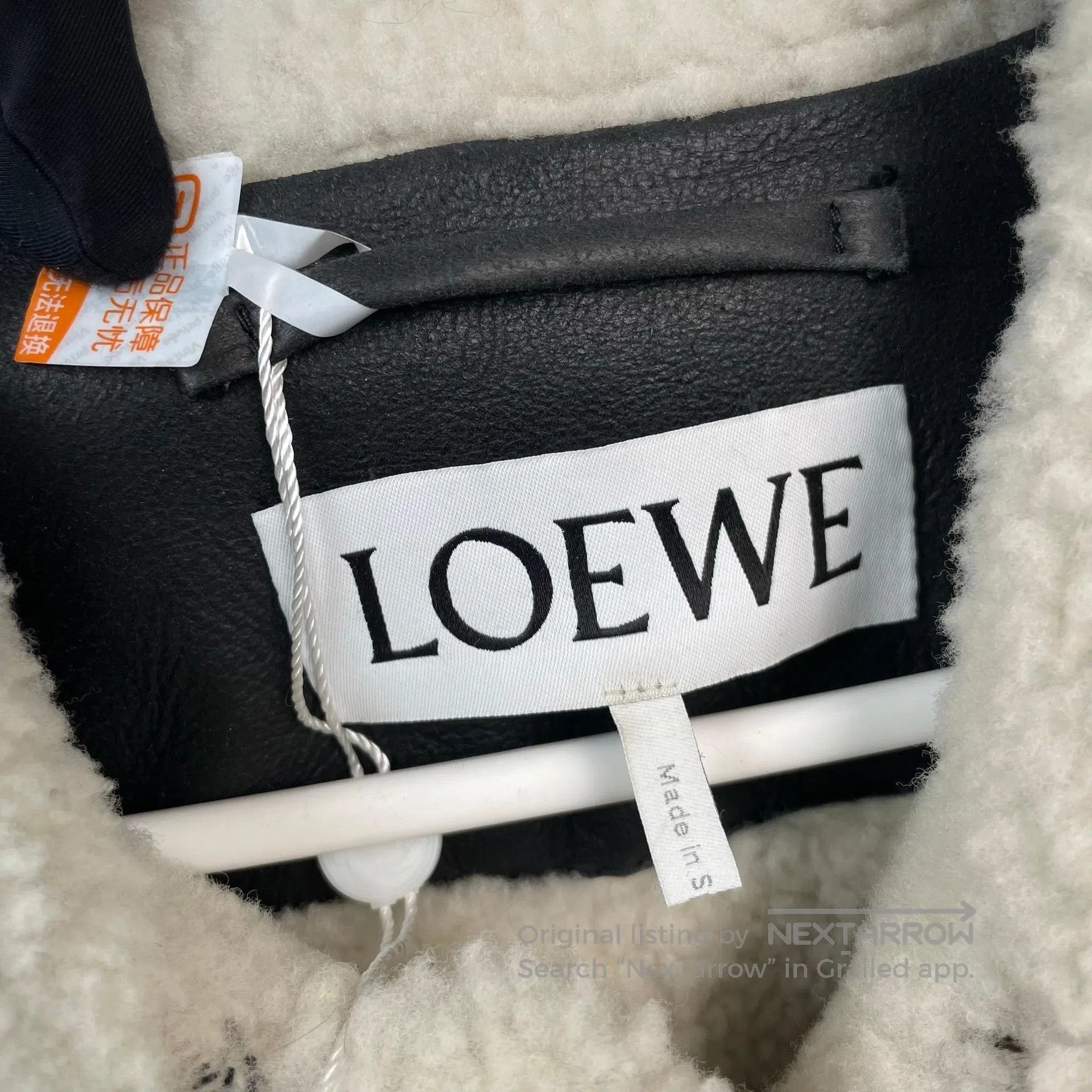 Loewe Loewe Black bi-color leather and fur hooded jacket with fu Size US S / EU 44-46 / 1 - 7 Thumbnail