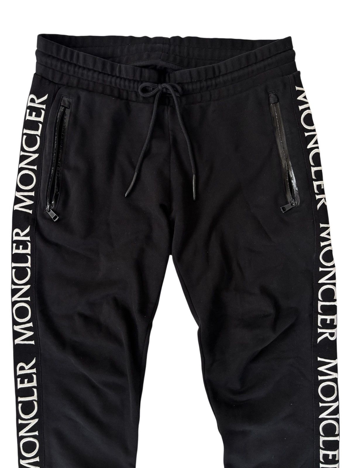 Moncler Moncler Logo Track Pants Size US 34 / EU 50 - 3 Thumbnail