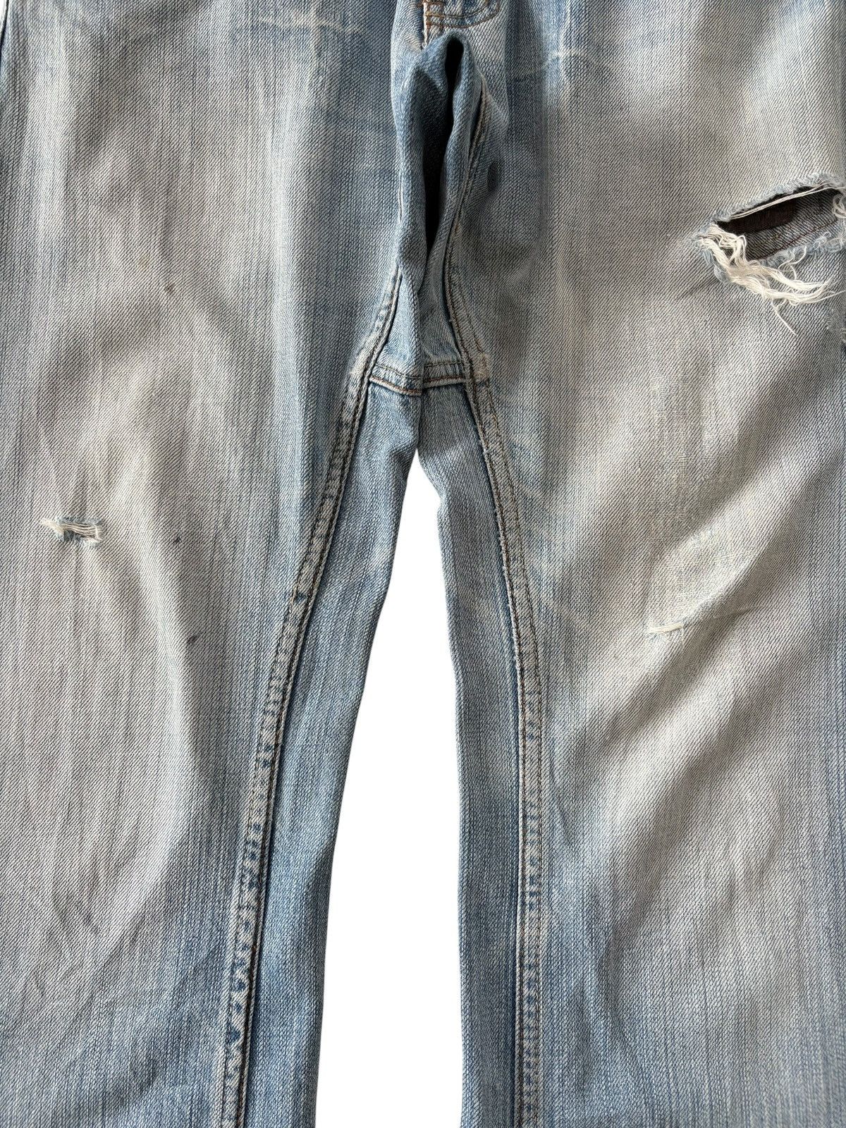 Japanese Brand Vintage Japanese Brand Distressed Reworked Jeans Size US 28 / EU 44 - 5 Thumbnail