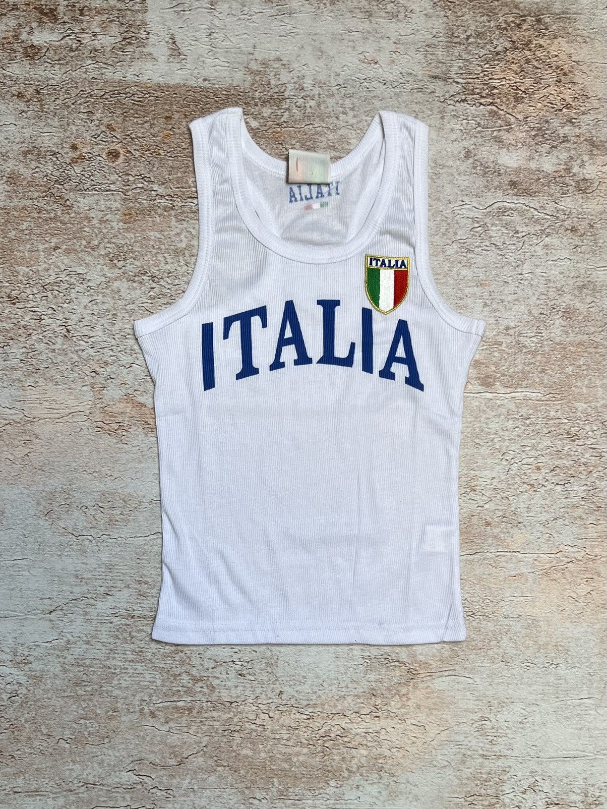Vintage ITALIA vintage tank top Size S / US 4 / IT 40 - 1 Thumbnail