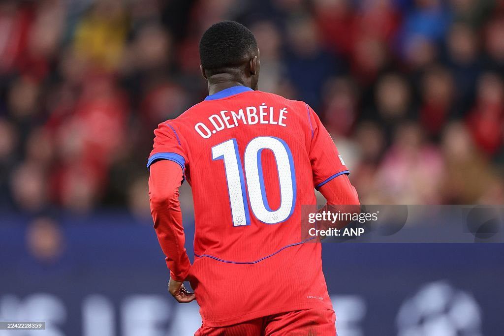 Nike PSG 25/26 C/L away shirt #10 O.Dembele Size US L / EU 52-54 / 3 - 10 Thumbnail