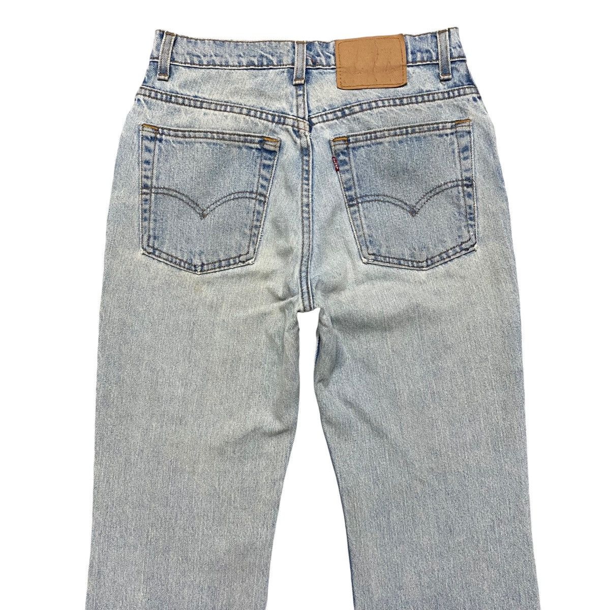 Levi's Vintage 90s Levis 517 Flare Jeans Sky Blue Size US 29 - 9 Thumbnail
