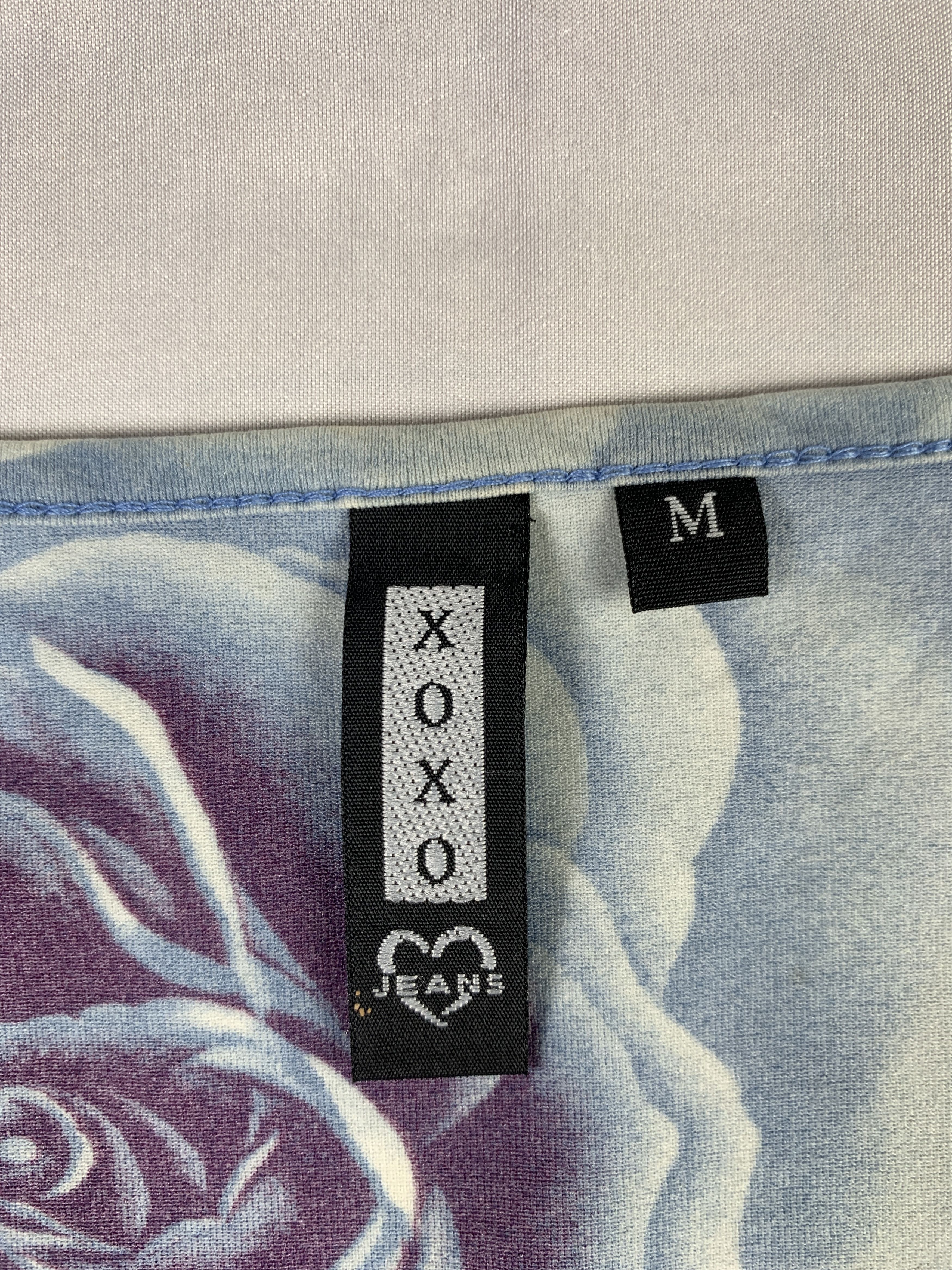 XOXO 2000s XOXO USA Flower Fitted Bow Tee (S) Size S / US 4 / IT 40 - 7 Thumbnail