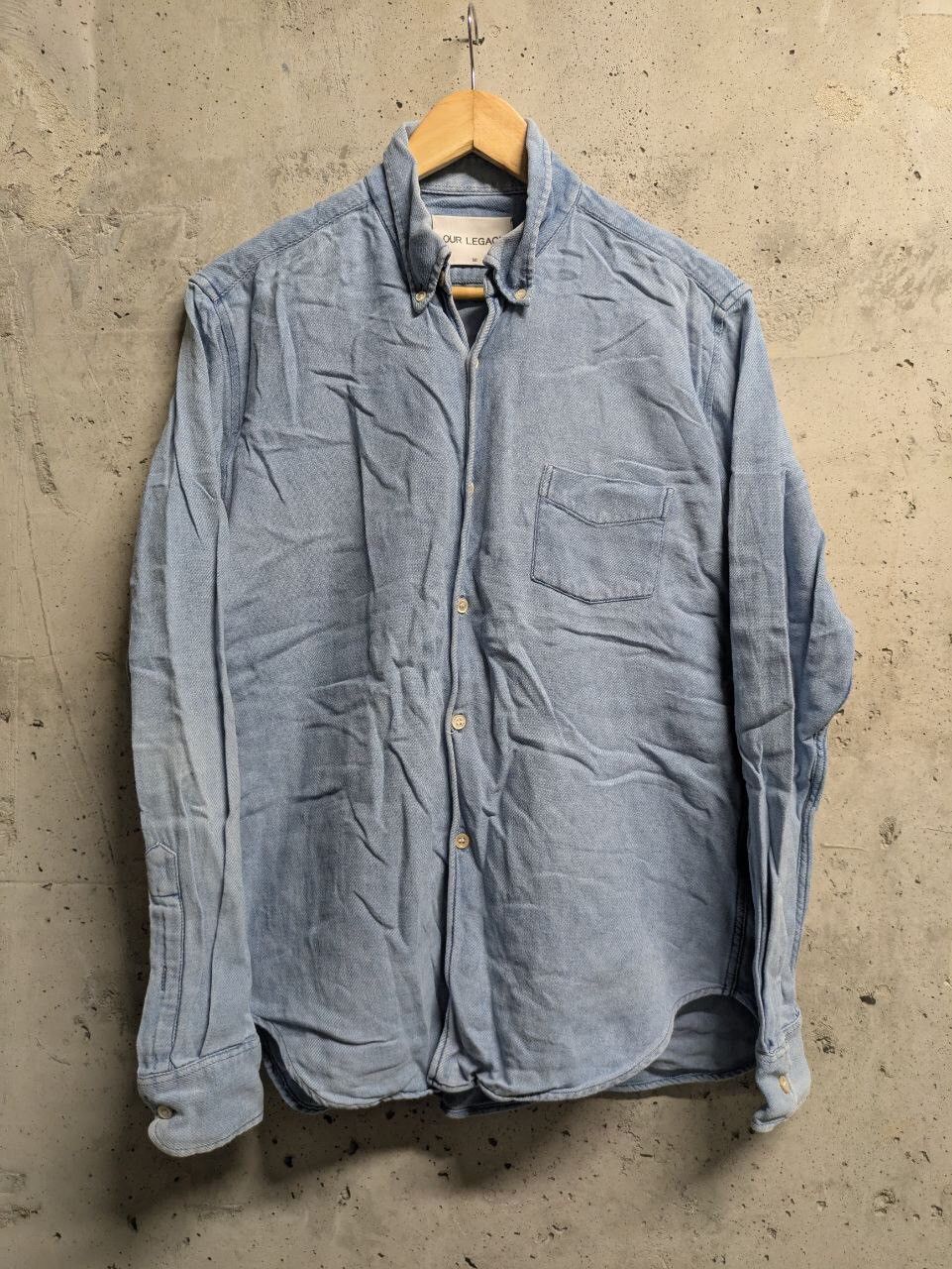 Designer × Our Legacy Vintage Our Legacy indigo shirt Size US M / EU 48-50 / 2 - 1 Thumbnail