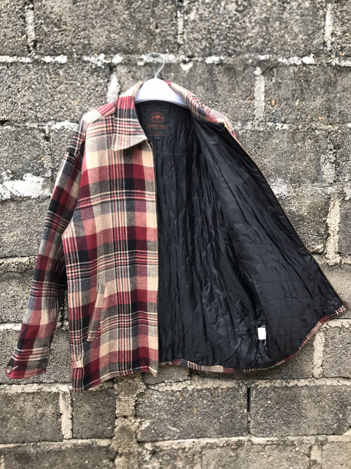 Japanese Brand ⚡️Vintage NPCA Flannel Wool Herrington Jacket Size US L / EU 52-54 / 3 - 9 Thumbnail