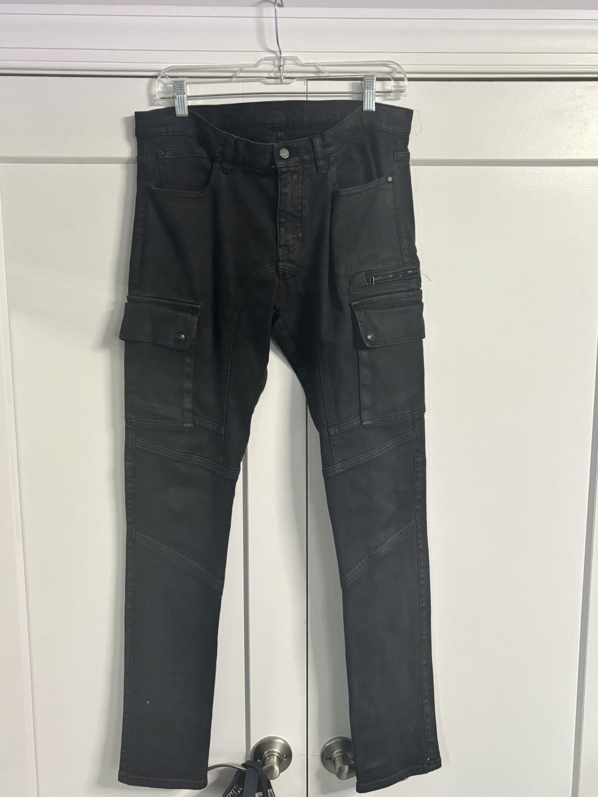 Belstaff Belstaff Biker Waxed Jeans Size US 32 / EU 48 - 1 Thumbnail