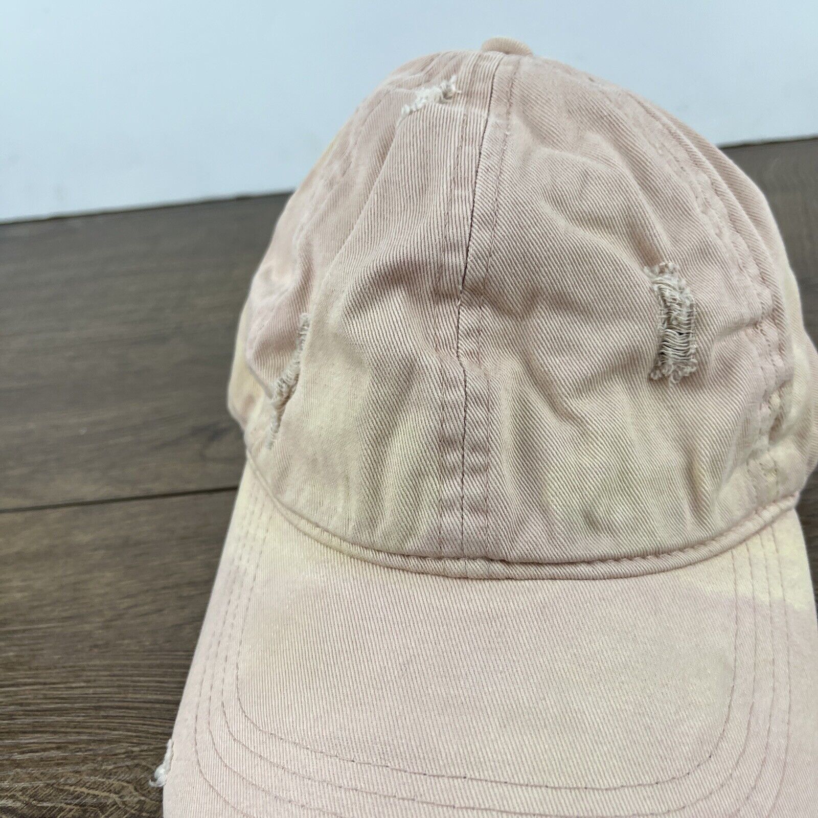 Other Faded Peach Hat Pink Hat Adjustable Adult Size Hat Cap Size ONE SIZE - 5 Thumbnail